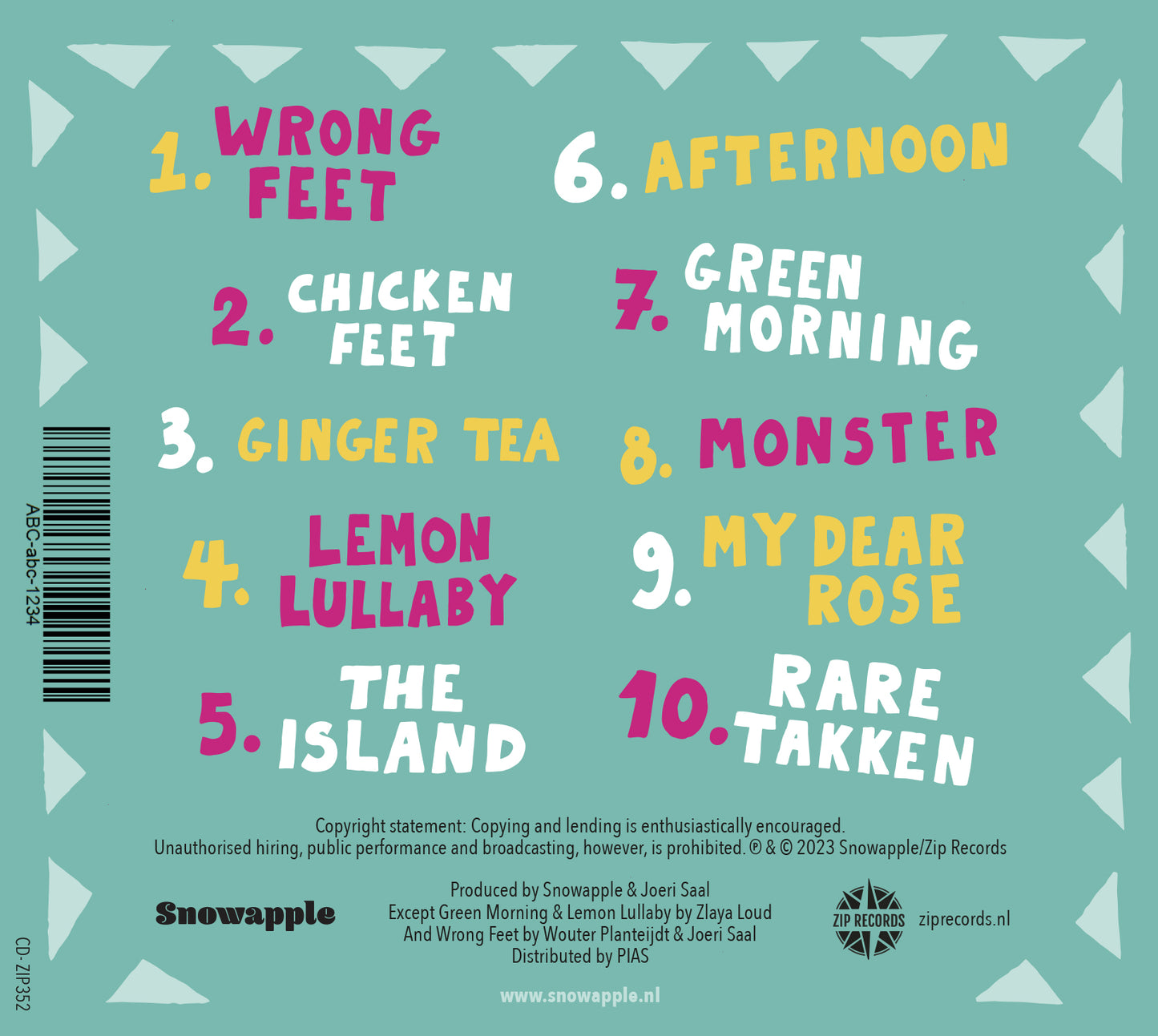 Wrong Feet (CD)